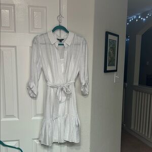 Simply Vera Vera Wang White Button-Up Shirt